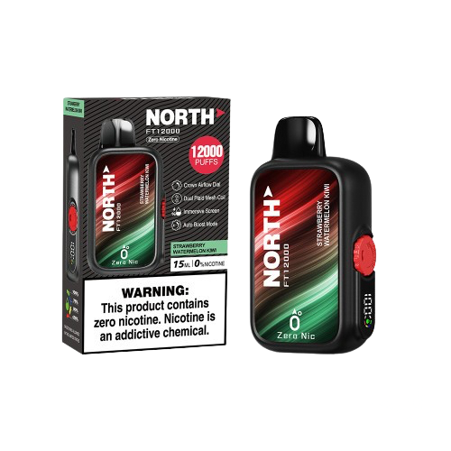 North FT12000 - Disposable Vape (0% - 12,000 Puffs) - Box of 10 - MK Distro