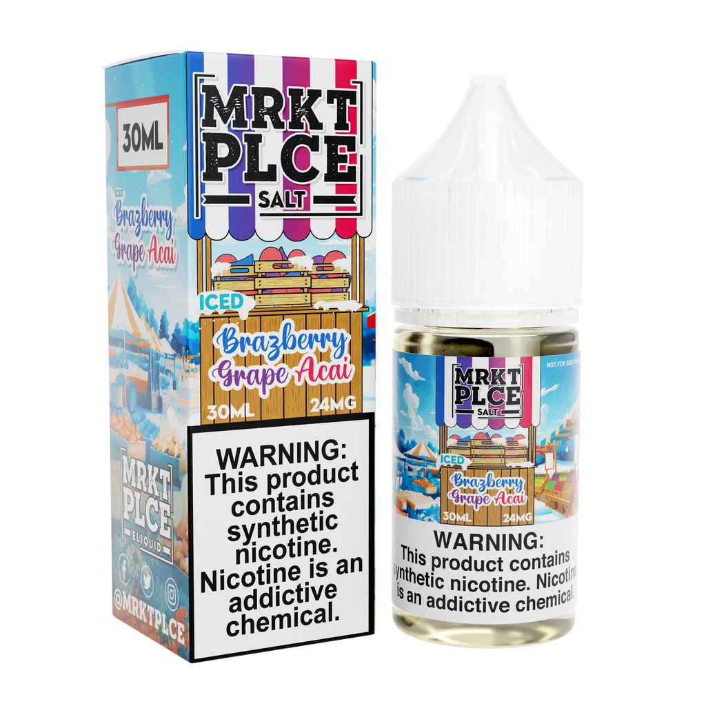 Mrkt Plce - Salt Nic Premium E-Liquid (30mL) - MK Distro