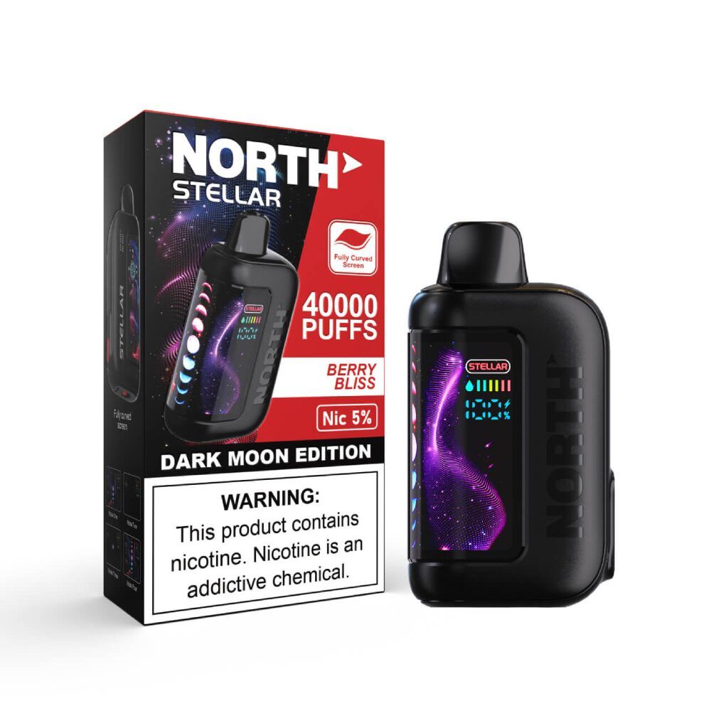 North Stellar 40K - Disposable Vape (5%) (Box of 5) - MK Distro
