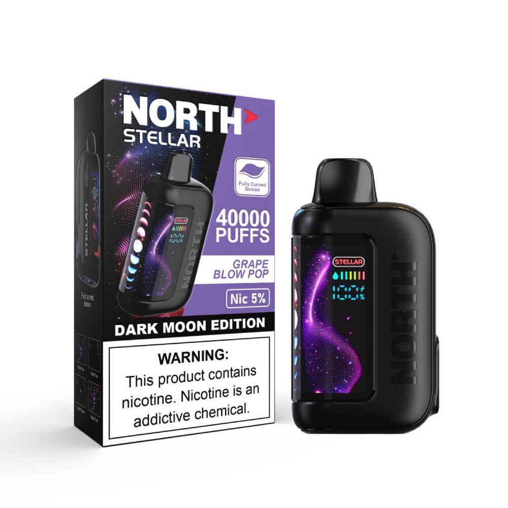 North Stellar 40K - Disposable Vape (5%) (Box of 5) - MK Distro