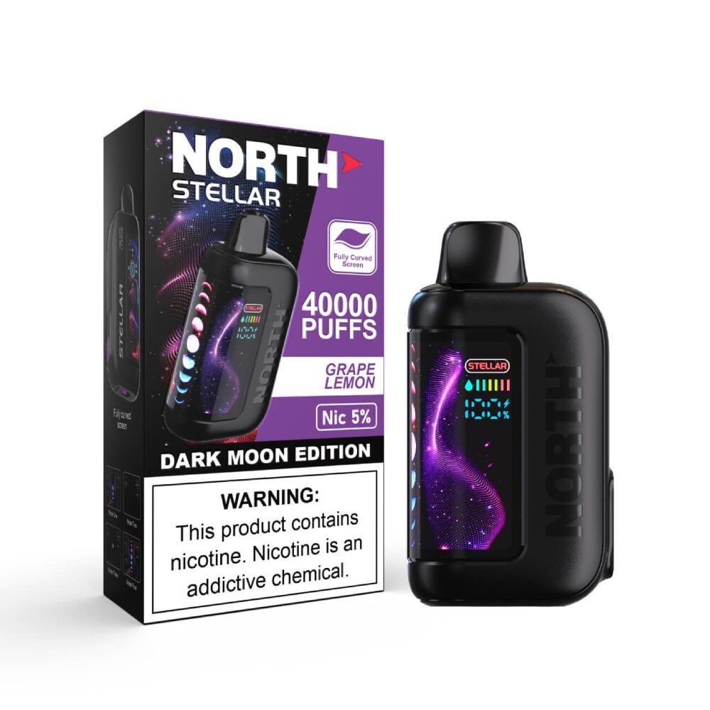 North Stellar 40K - Disposable Vape (5%) (Box of 5) - MK Distro