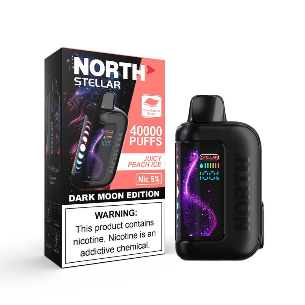 North Stellar 40K - Disposable Vape (5%) (Box of 5) - MK Distro