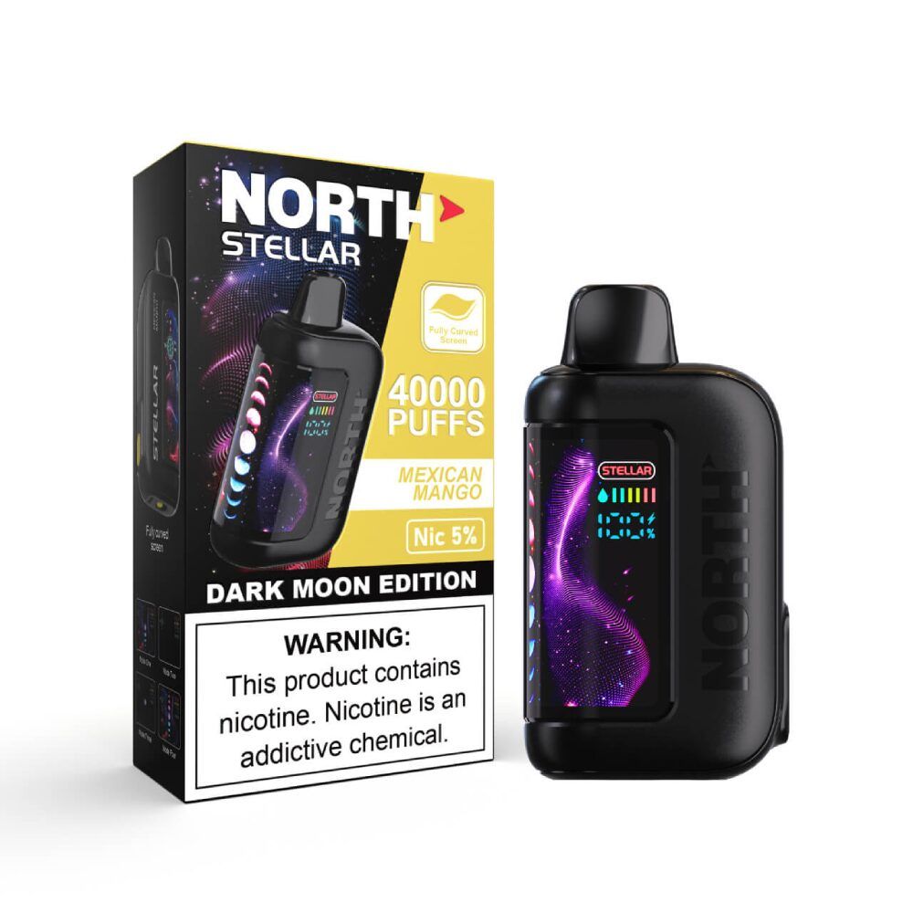 North Stellar 40K - Disposable Vape (5%) (Box of 5) - MK Distro