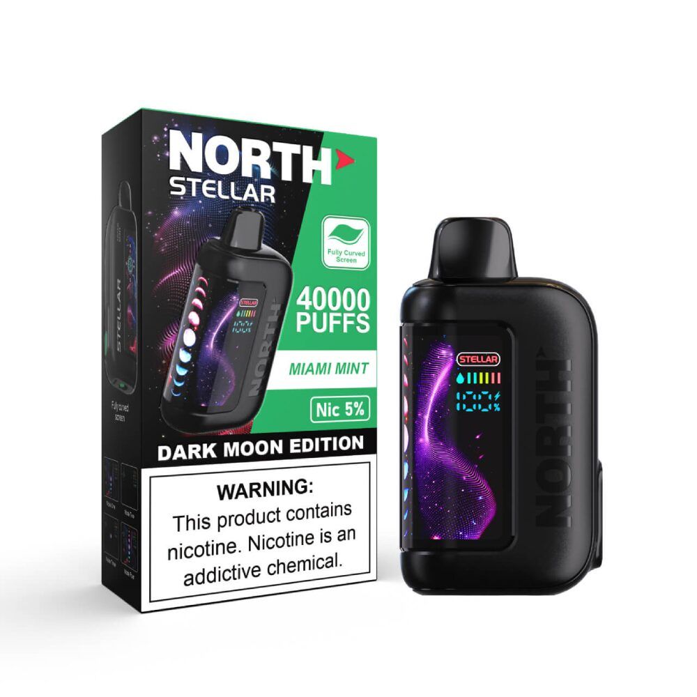 North Stellar 40K - Disposable Vape (5%) (Box of 5) - MK Distro
