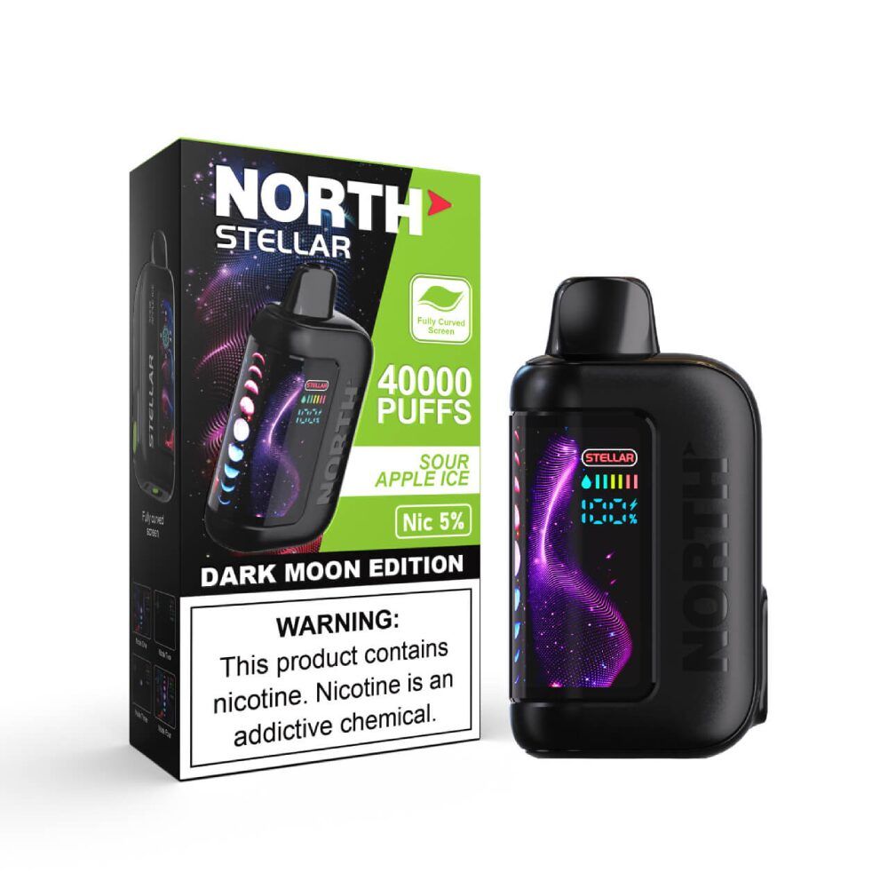 North Stellar 40K - Disposable Vape (5%) (Box of 5) - MK Distro