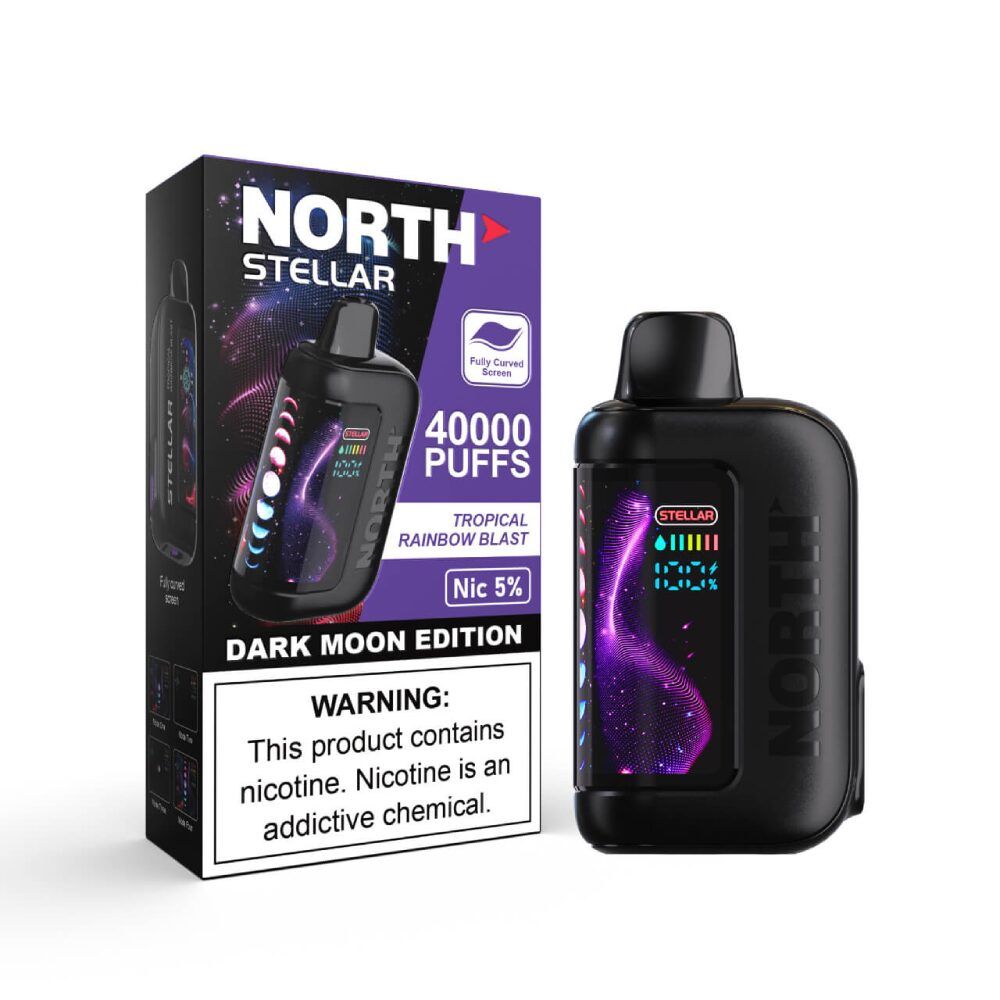 North Stellar 40K - Disposable Vape (5%) (Box of 5) - MK Distro