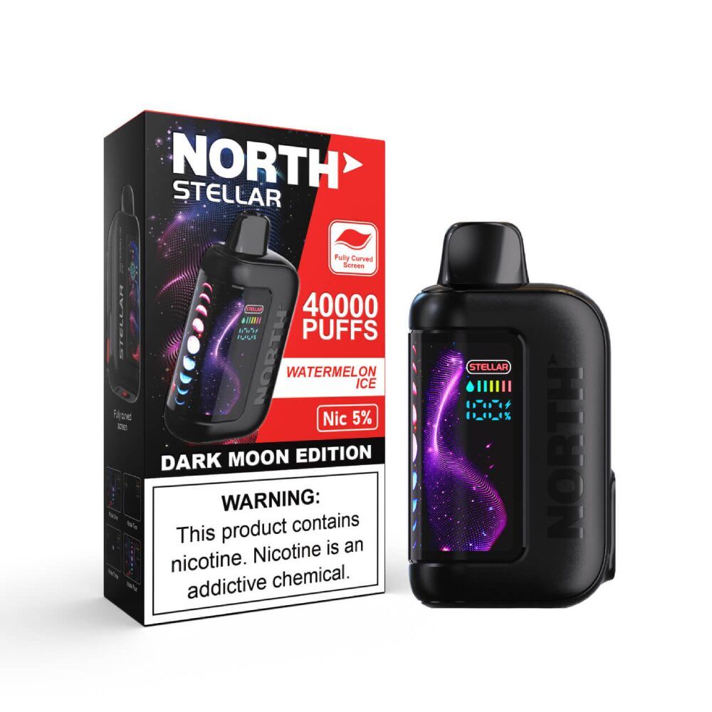 North Stellar 40K - Disposable Vape (5%) (Box of 5) - MK Distro