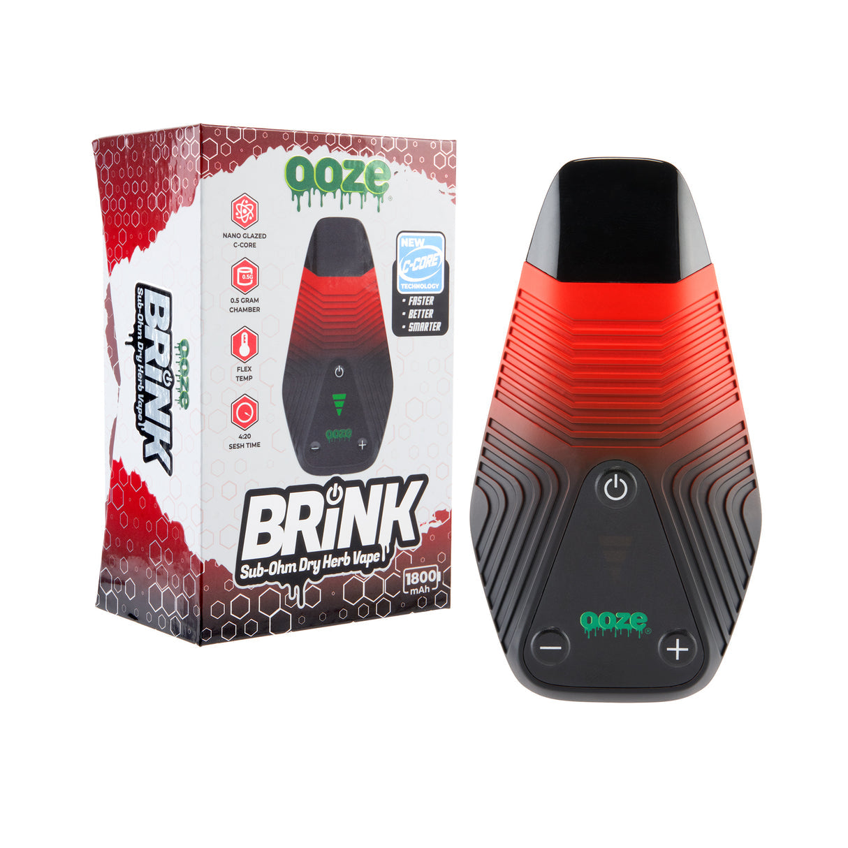 Ooze - Brink Dry Hemp Vaporizers (Single) - MK Distro