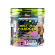 Ooze - Bolt USB Charger Tub Assorted - Box of 30 - MK Distro