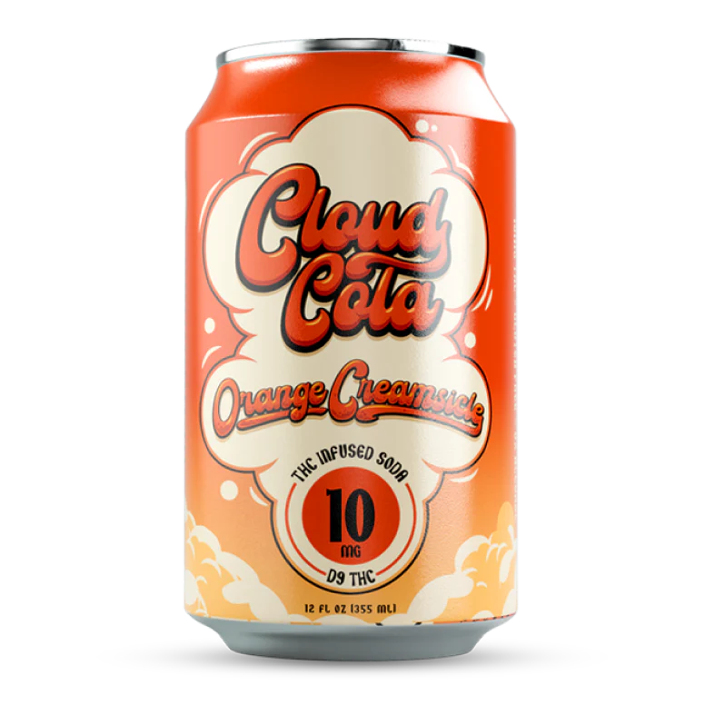 Cloud Cola - 10mg THC Infused Drinks - Pack of 4