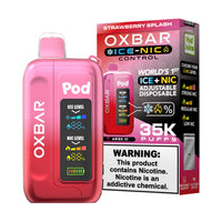 Oxbar x Pod Juice Ice-Nic Control - Disposable Vapes (5% - 35,000 Puffs) - Box of 5 - MK Distro