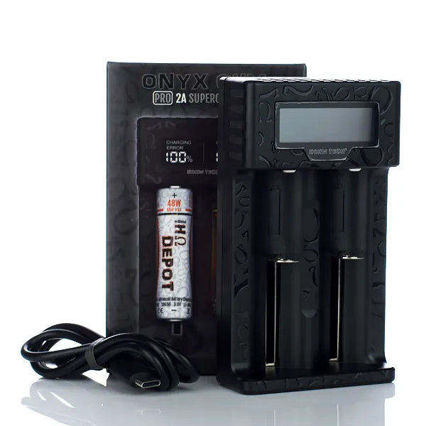 Hohm - ONYX 2 Slot Charger - Vape Batteries