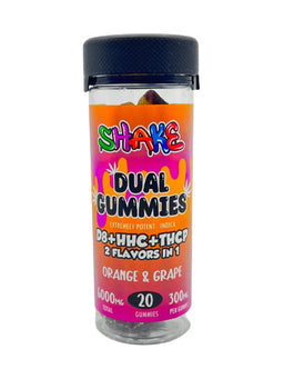 Shake - THC-A Edibles Dual Gummies (D8+HHC+THCP) - Delta Gummies (6000mg) - MK Distro
