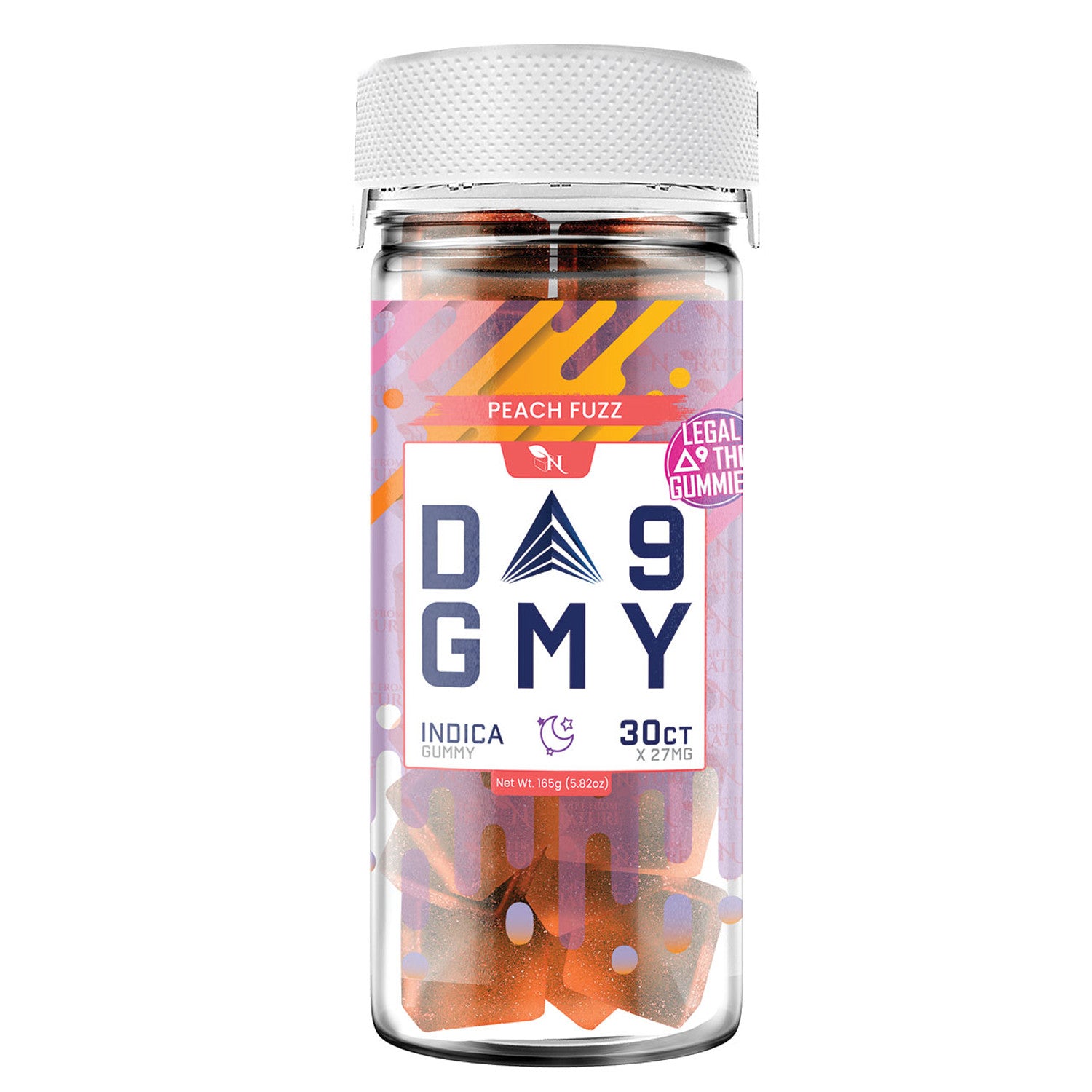 D9 GMY Delta-9 THC (Sativa & Indica) - Hemp Gummies (30ct) - MK Distro