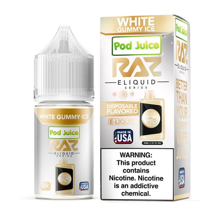 Raz x Pod Juice Salts - Salt Nic E-Liquid (30mL) - MK Distro