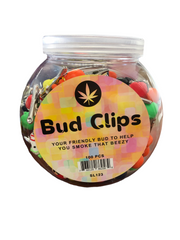 Bud Clips - Assorted Labubu Silicone Clips (Display of 100) - MK Distro