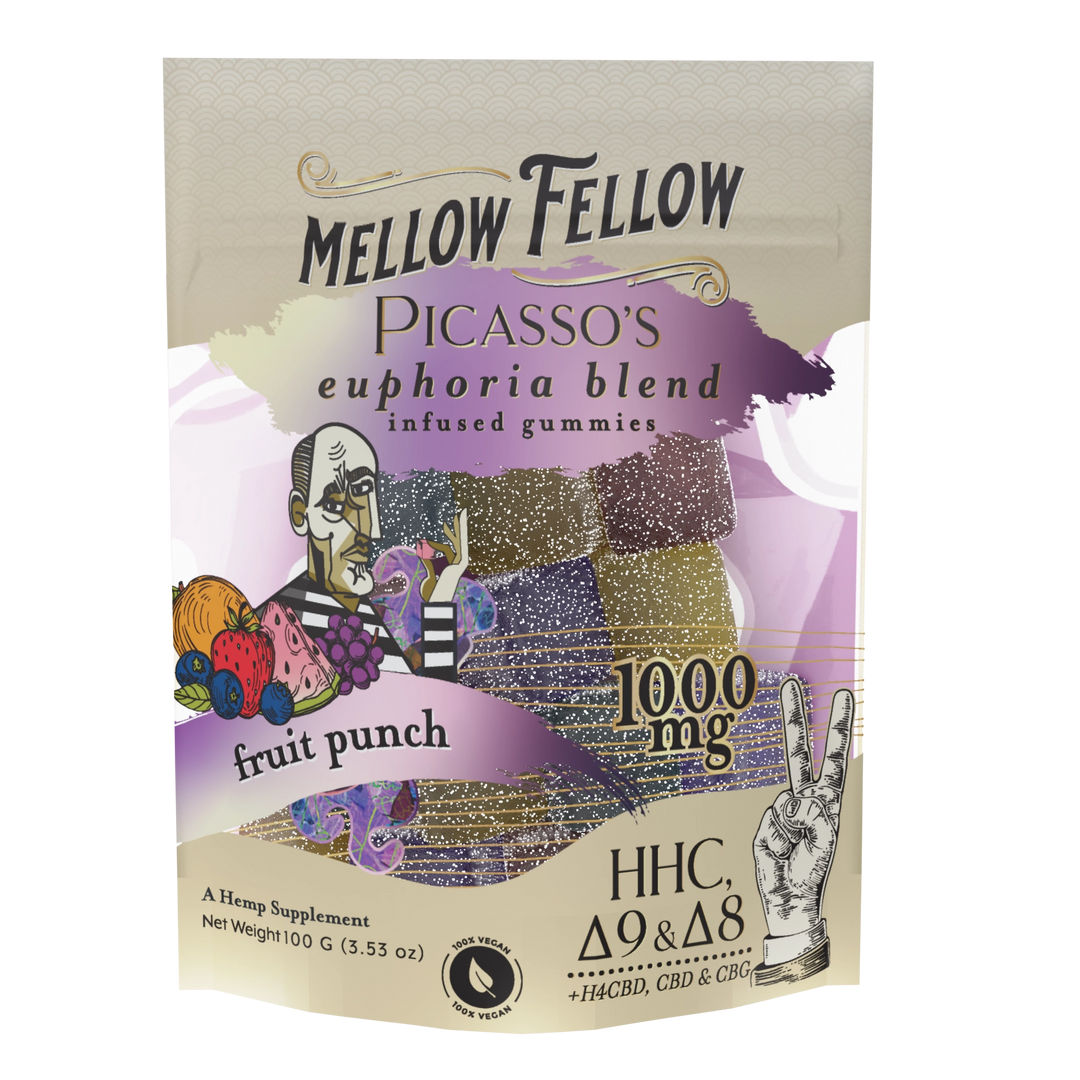 Mellow Fellow - Gummies & Edibles (1000mg) - MK Distro