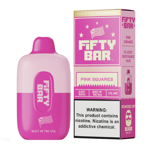 HiddenHills x Fifty Bar - Disposable Vape (5% - 6,500 Puffs) - Single - MK Distro
