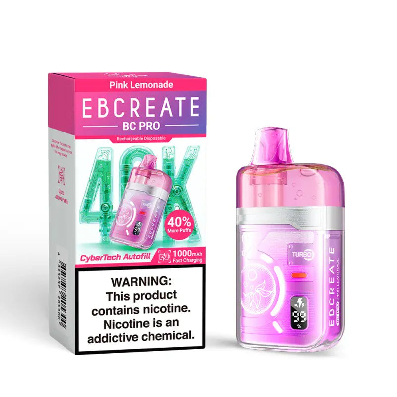 EBCREATE BC Pro 40K - Disposable Vape (5%) (Box of 5) - MK Distro