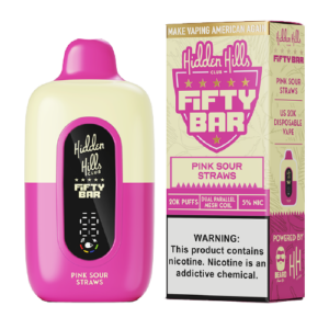 Fifty Bar 20K - Disposable Vape (5%) (Box of 5) - MK Distro