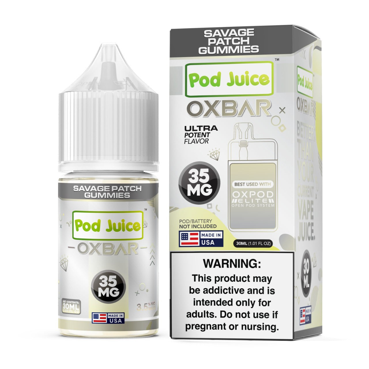 Oxbar x Pod Juice - Salt Nic E-Liquid (30mL) - MK Distro