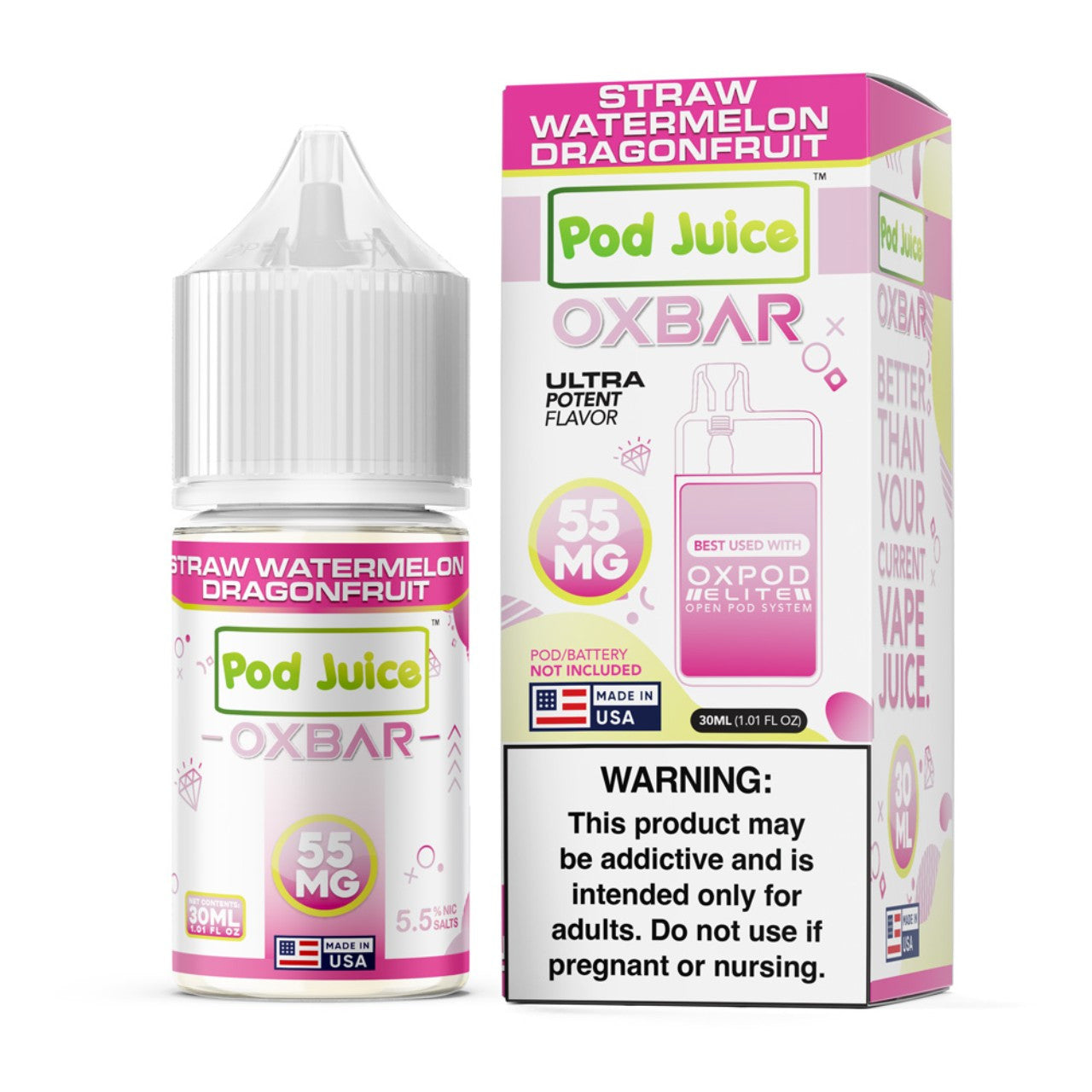 Oxbar x Pod Juice - Salt Nic E-Liquid (30mL) - MK Distro