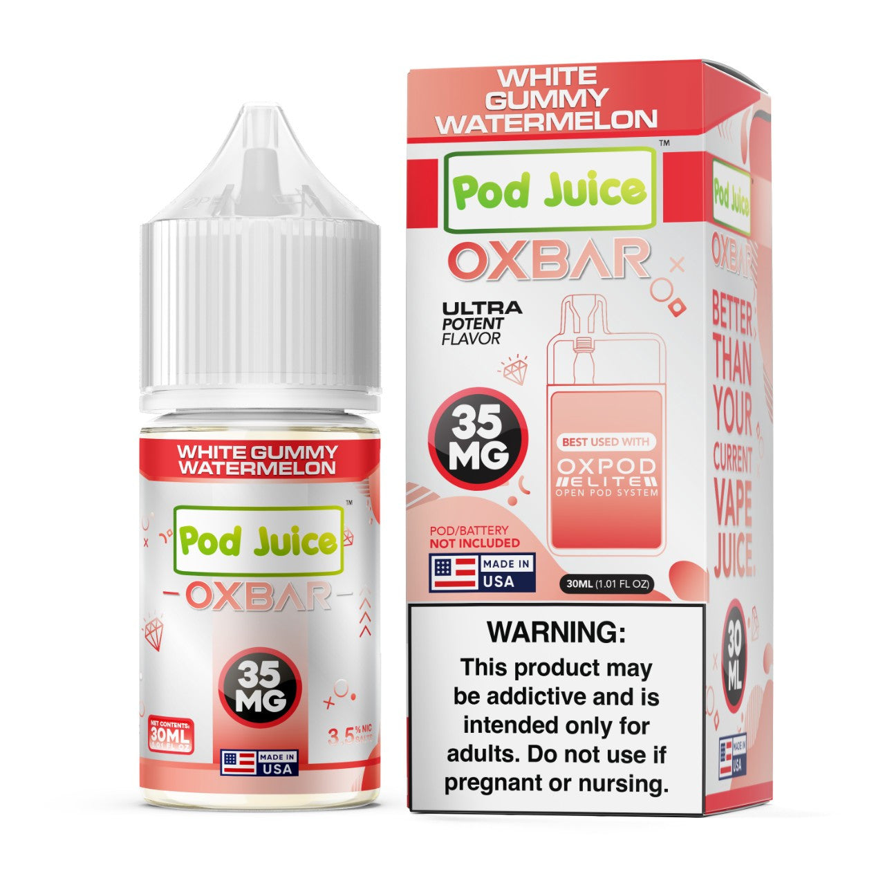 Oxbar x Pod Juice - Salt Nic E-Liquid (30mL) - MK Distro