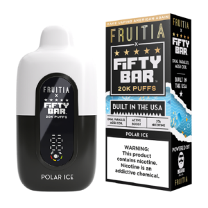 Fifty Bar 20K - Disposable Vape (5%) (Box of 5) - MK Distro