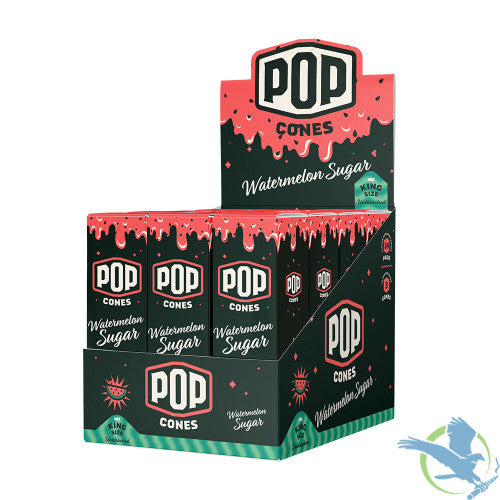 POP Cones - Unbleached King Size- Cones (24 Packs x 3 Cones) - MK Distro
