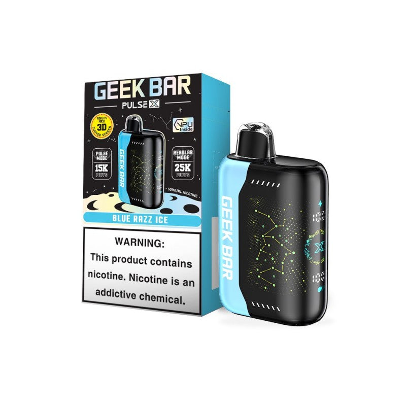 Geek Bar Pulse X 25K - Disposable Vape (5%) (Box of 5) - MK Distro