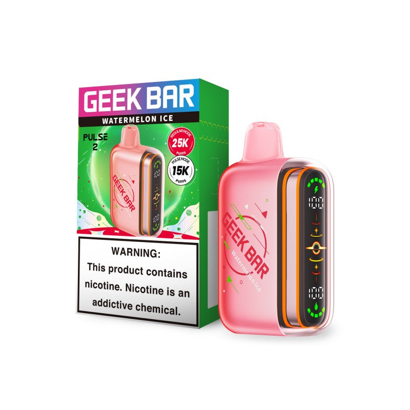 Geek Bar Pulse 2 25K - Disposable Vape (5%) (Box of 5)