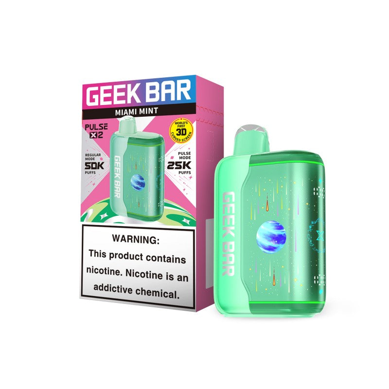 Geek Bar Pulse X-2 50K - Disposable Vape (5%) (Box of 5)