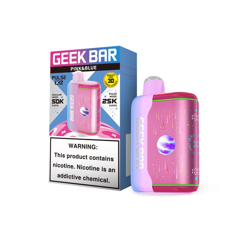 Geek Bar Pulse X-2 50K - Disposable Vape (5%) (Box of 5)