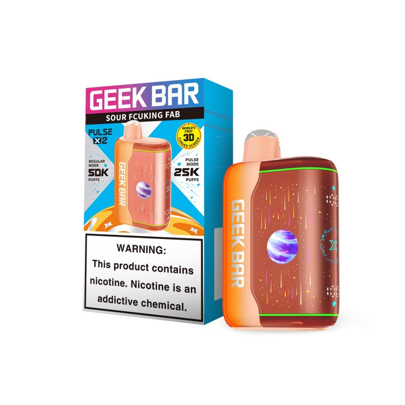 Geek Bar Pulse X-2 50K - Disposable Vape (5%) (Box of 5)