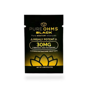 Pure OHMS Black - 7-Hydroxymitragynine Tablets - Kratom Capsules (30mg x 30) - MK Distro