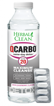 Herbal Clean - QCARBO Same Day Detox - Detox (20 oz) - MK Distro