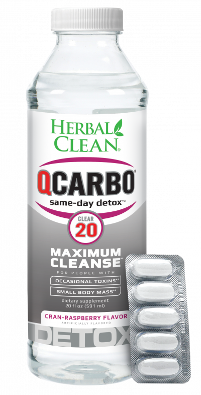 Herbal Clean - QCARBO Same Day Detox - Detox (20 oz) - MK Distro