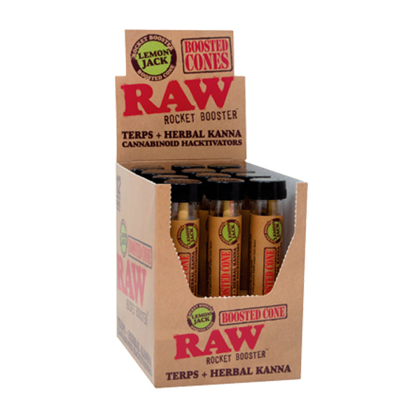 Raw - Rocket Booster Terp Infused - Cones (Box of 12)