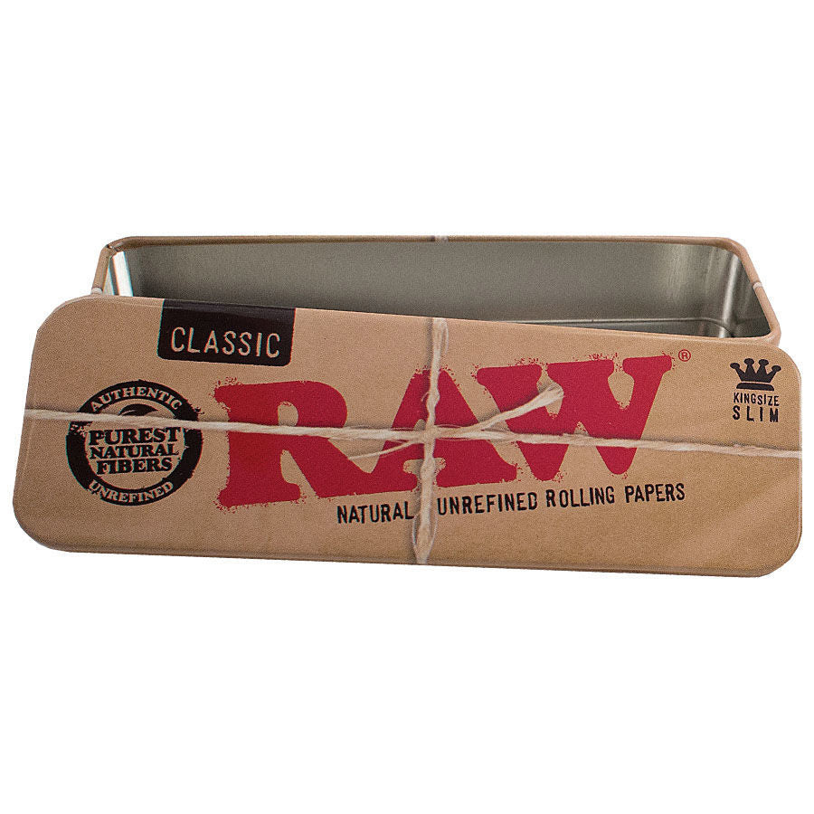 Raw Metal Roll Caddy (King Size) - Rolling Accessories (Display of 6)