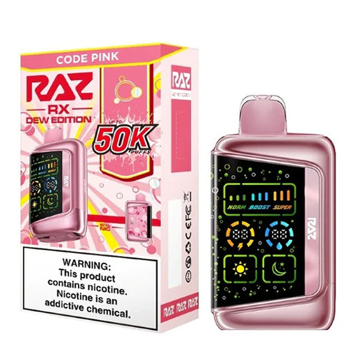 RAZ RX 50K - Disposable Vape (5%) (Single) TX Compliant - MK Distro