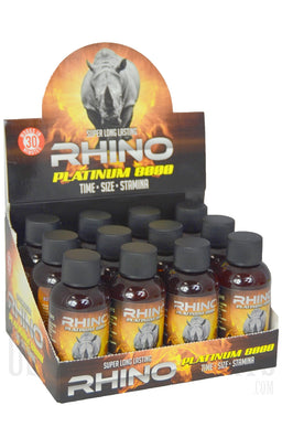 Rhino - Platinum 8000 Male Enhancement Drink (12ct) - MK Distro