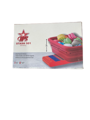 True 42 Stash 501 Red Retractable Bowl Scale - Scales (500g x 0.01g) - MK Distro