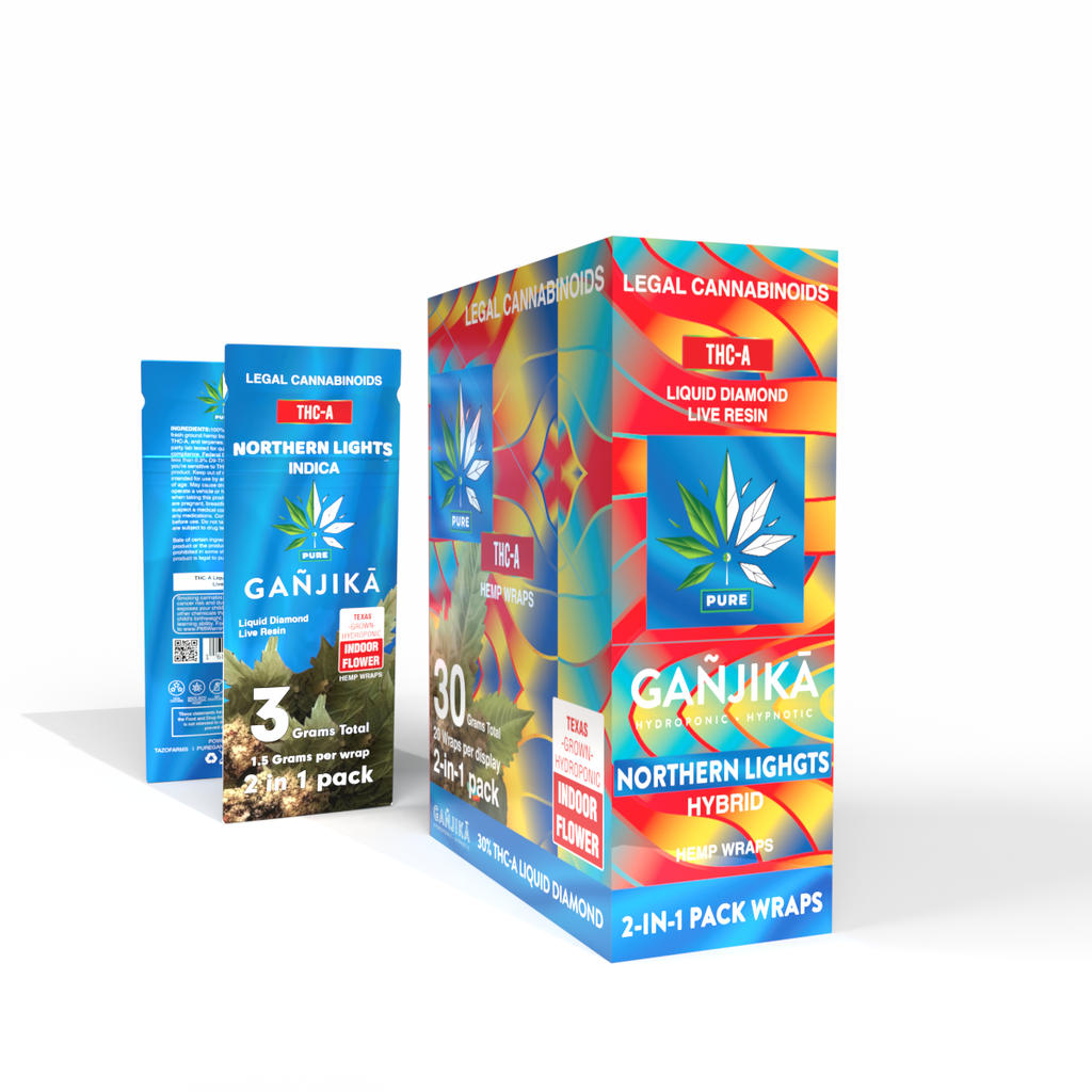 Ganjika - Indoor Reserve THC-A Pre-Rolls (3g x 10) - MK Distro