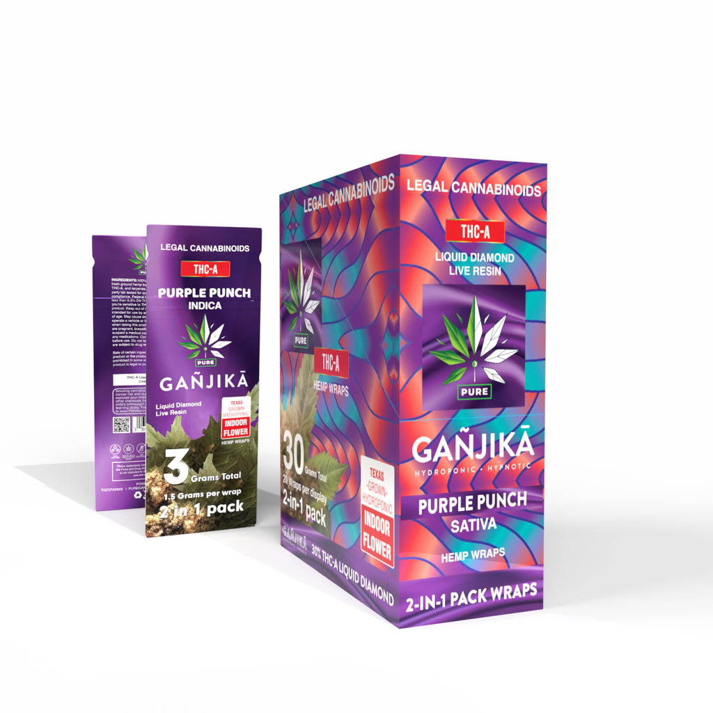 Ganjika - Indoor Reserve THC-A Pre-Rolls (3g x 10) - MK Distro