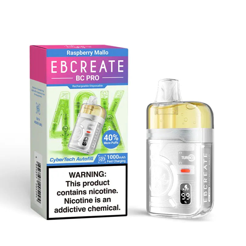 EBCREATE BC Pro 40K - Disposable Vape (5%) (Box of 5) - MK Distro