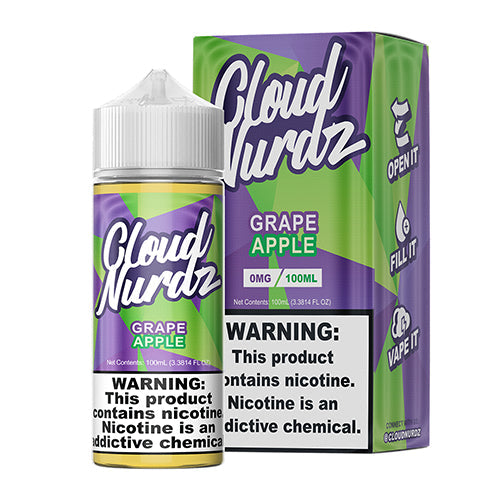 Cloud Nurdz - Premium E-Liquid (100mL / 0mg) - MK Distro