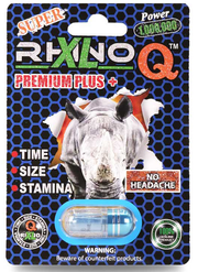 Rhino Q XL (1000K) Pills - Energy & Enhancement (Display of 24) - MK Distro