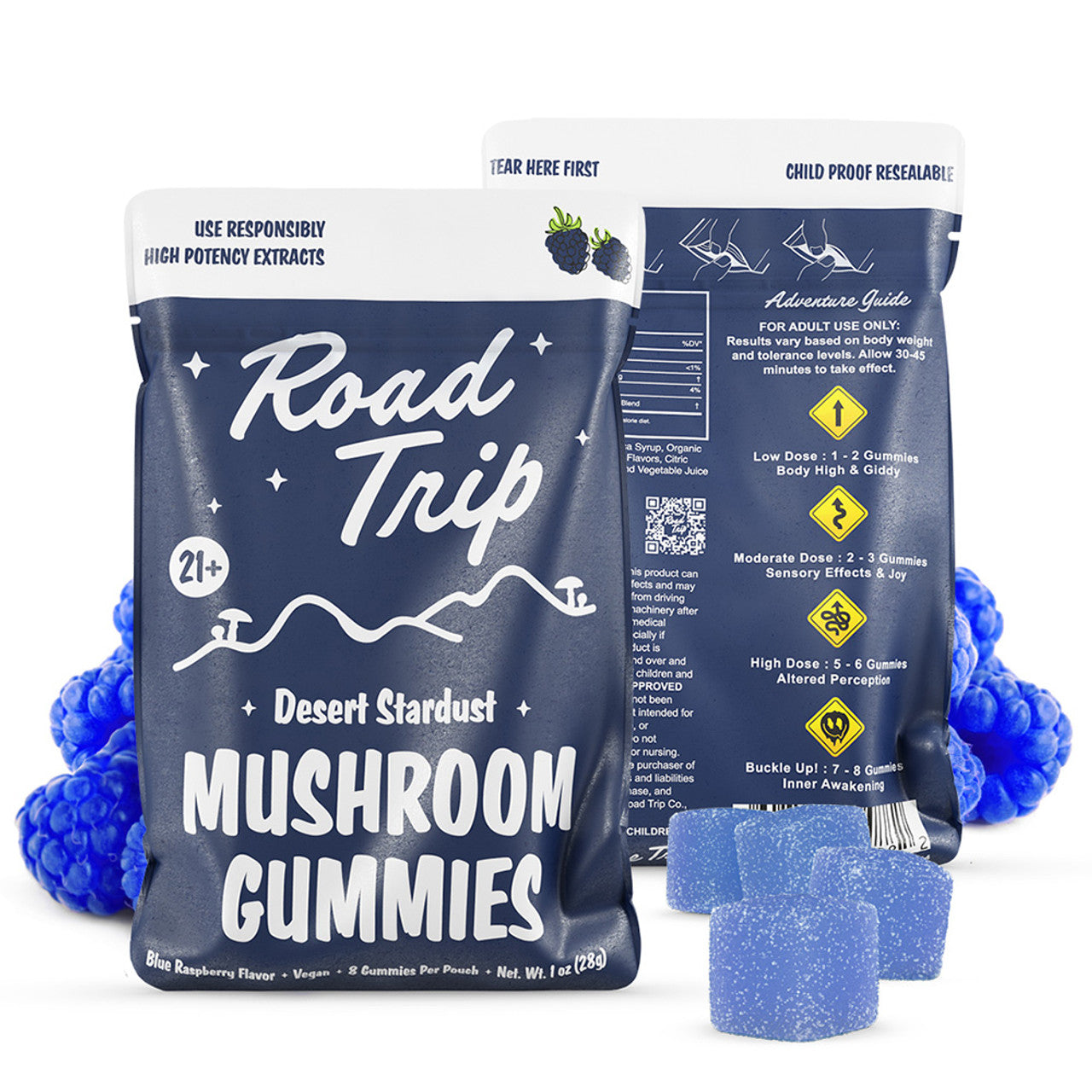Road Trip - Vegan Mushroom Gummies (8ct) - MK Distro