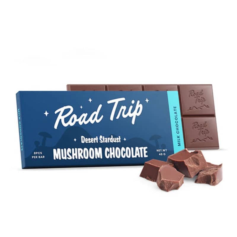 Road Trip Desert Stardust Mushroom Chocolate - Nootropic Edibles (Box of 10) - MK Distro