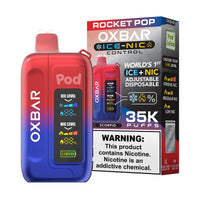 Oxbar x Pod Juice Ice-Nic Control - Disposable Vapes (5% - 35,000 Puffs) - Box of 5 - MK Distro